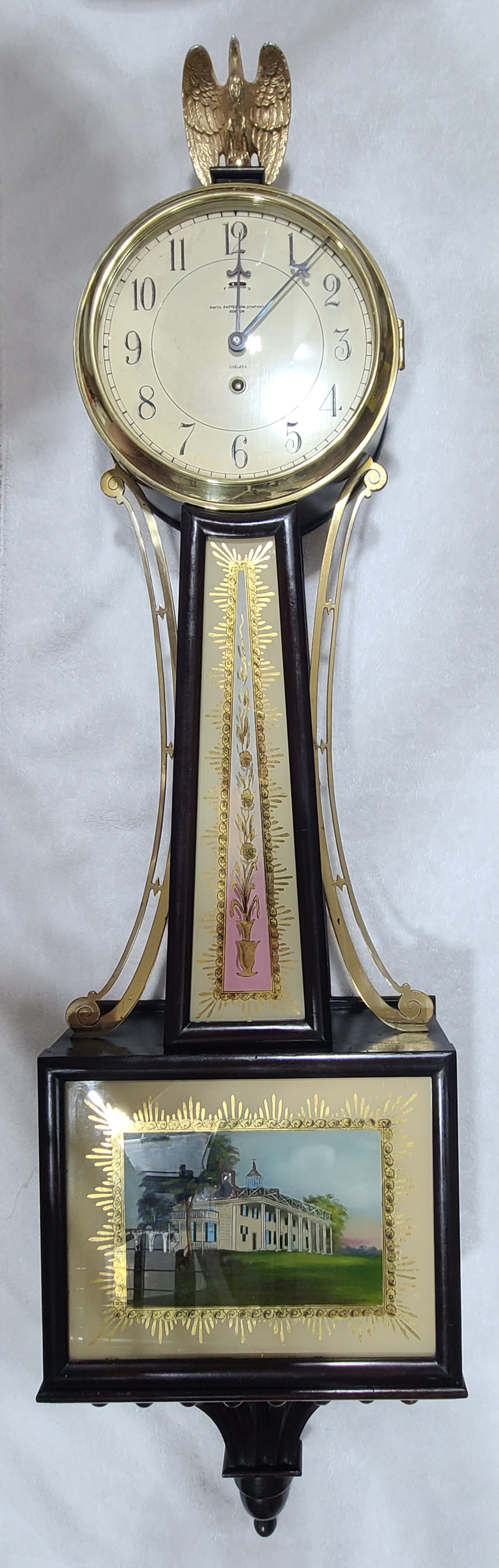 Chelsea Lever Action Banjo Clock