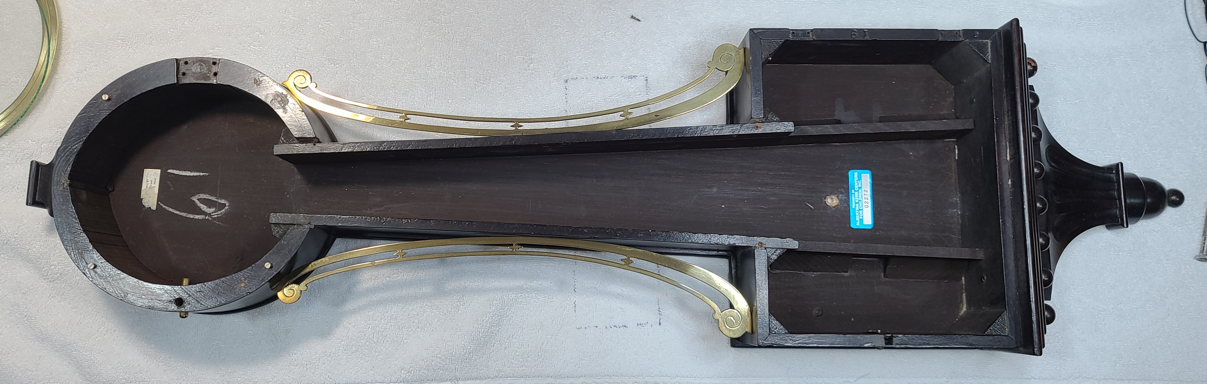Lever Action Banjo Clock