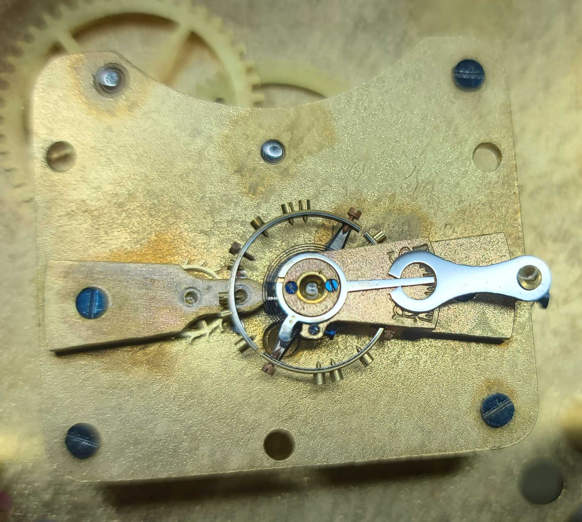 Lever Action Banjo Clock