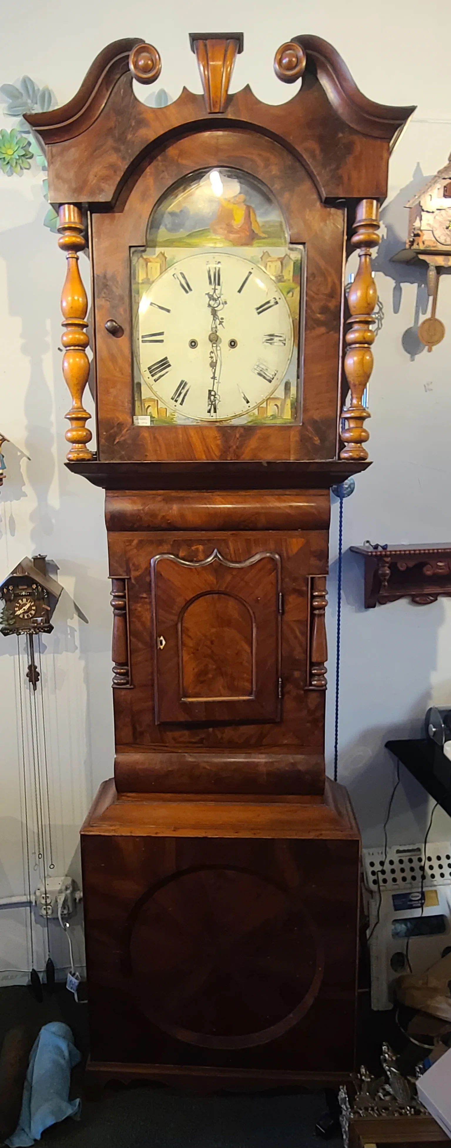 Time & Strike English Longcase Clock