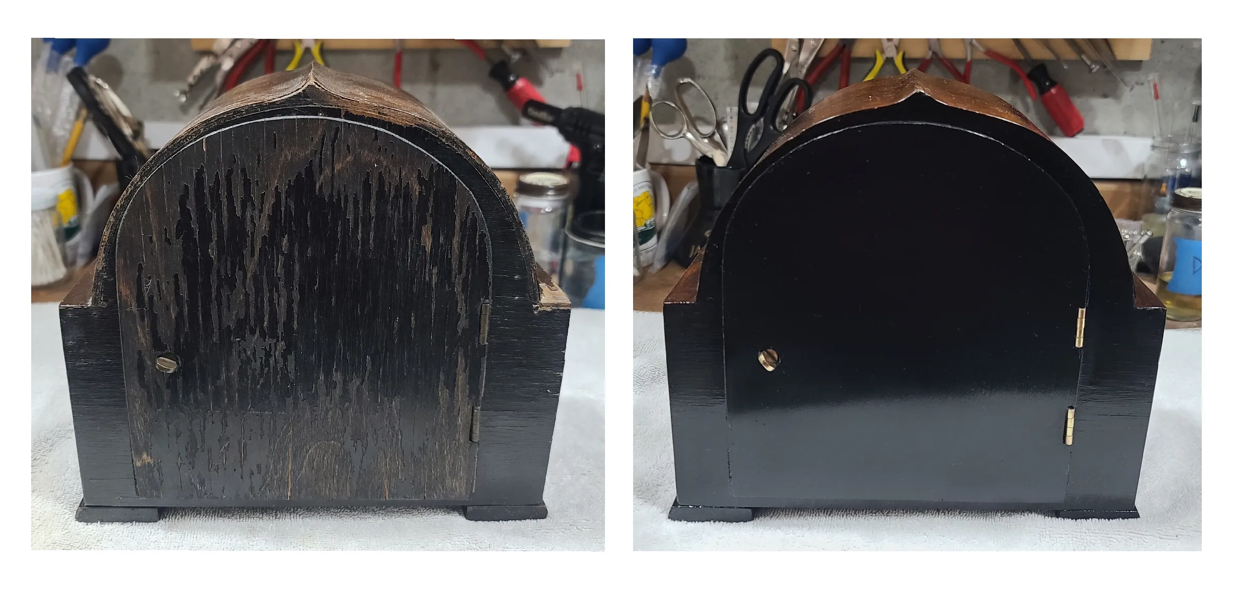 Case Restoration Authentic Wood Refinishing restoration