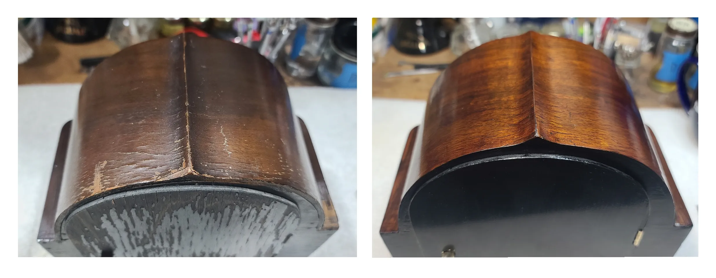 Case Restoration Authentic Wood Refinishing restoration