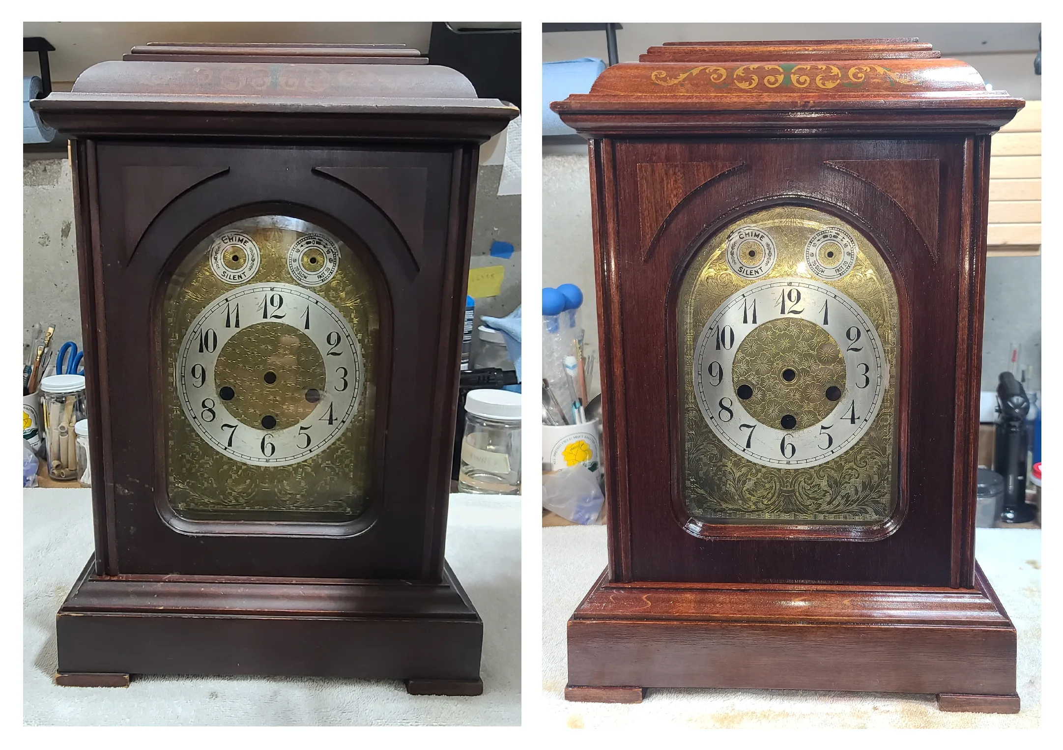 Case Restoration Authentic Wood Refinishing restoration