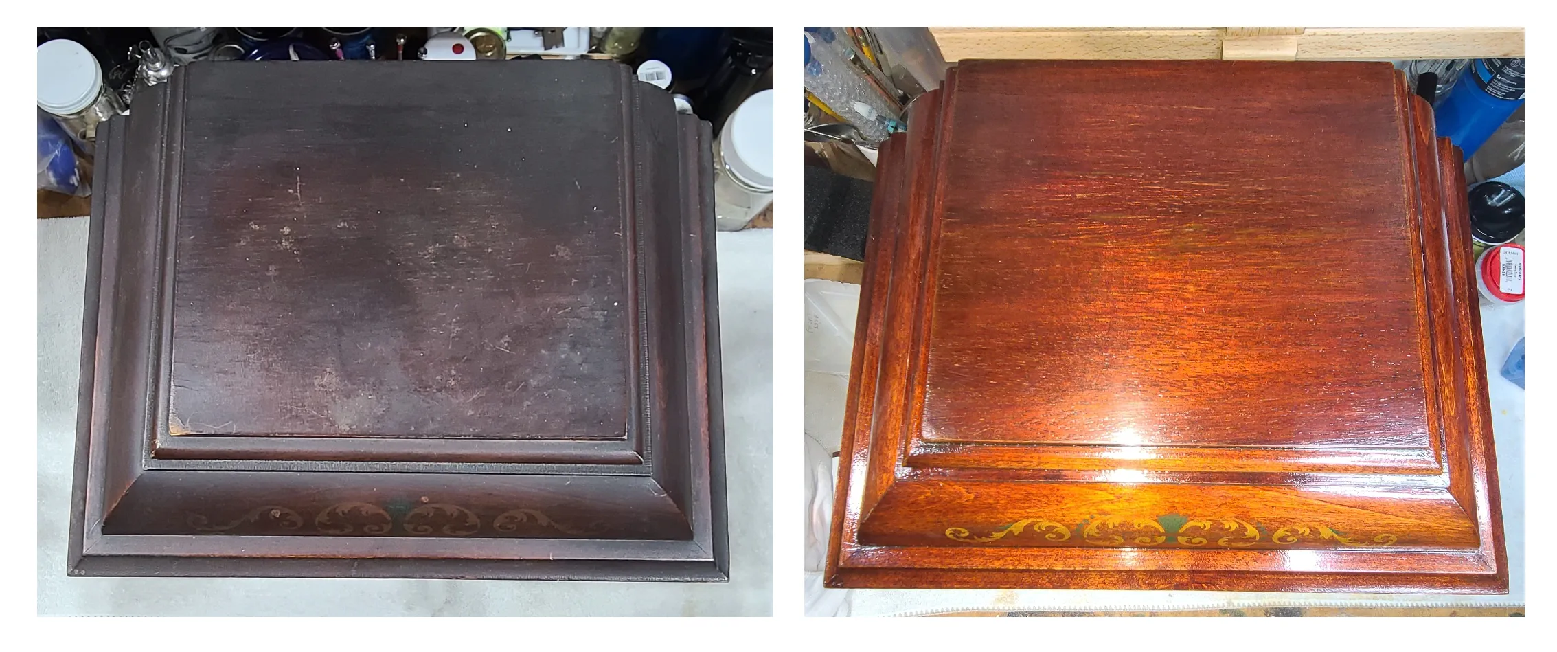 Case Restoration Authentic Wood Refinishing restoration