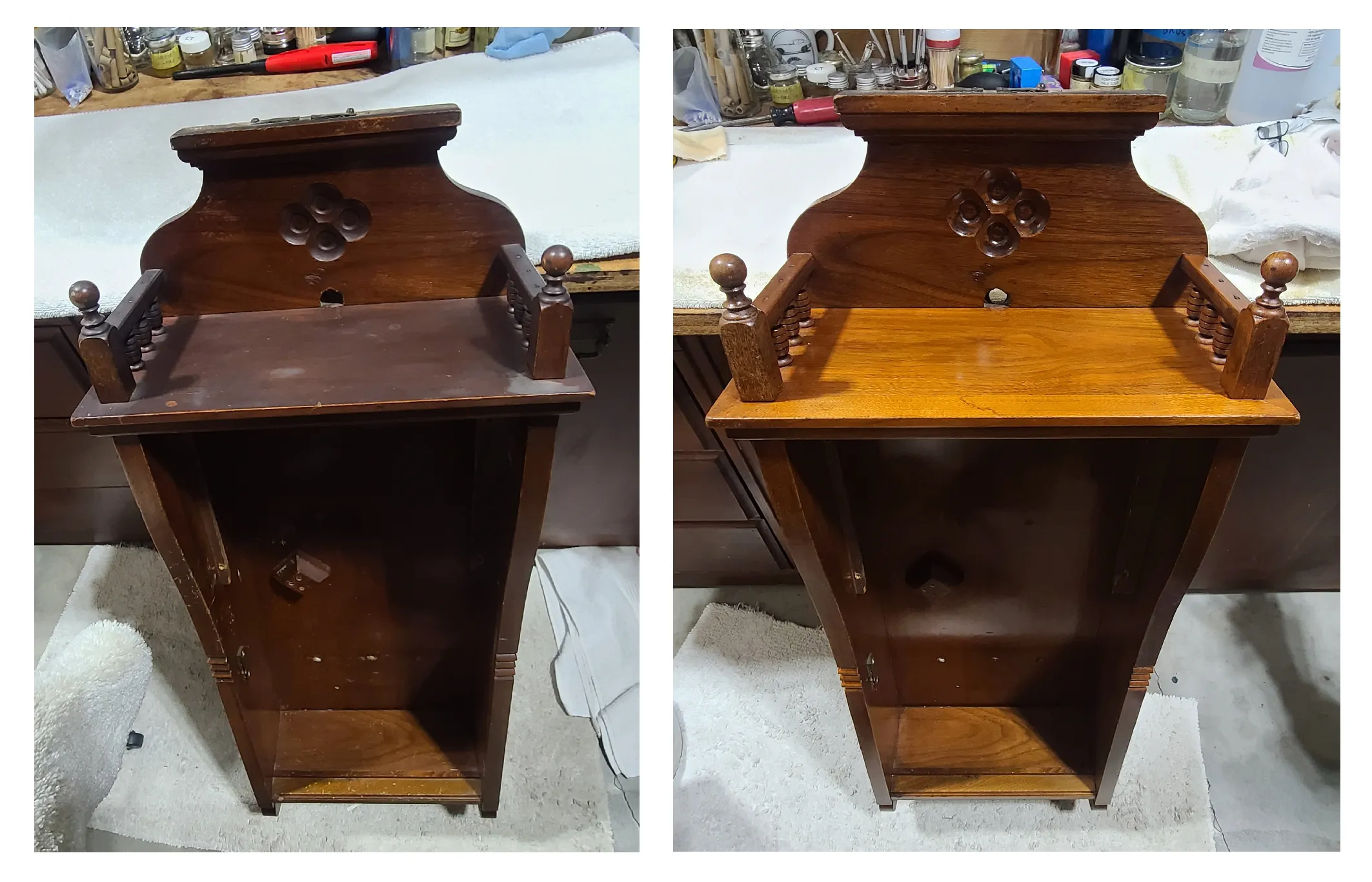 Case Restoration Authentic Wood Refinishing restoration