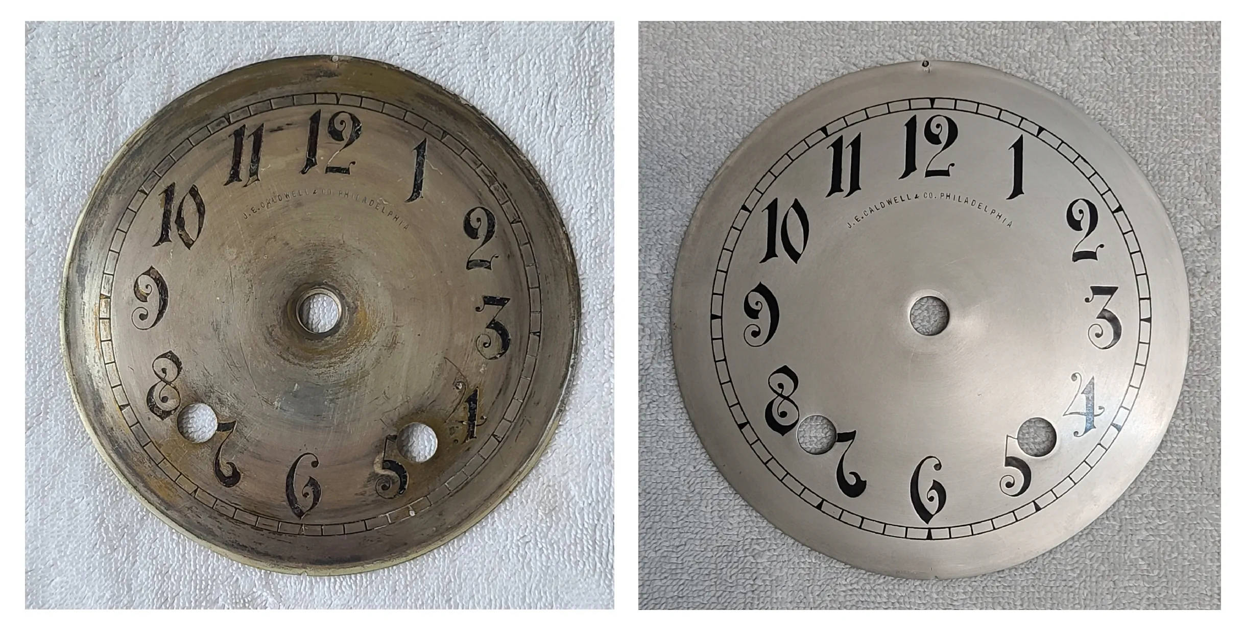 Dial Restoration Museum Quality Finish restoration