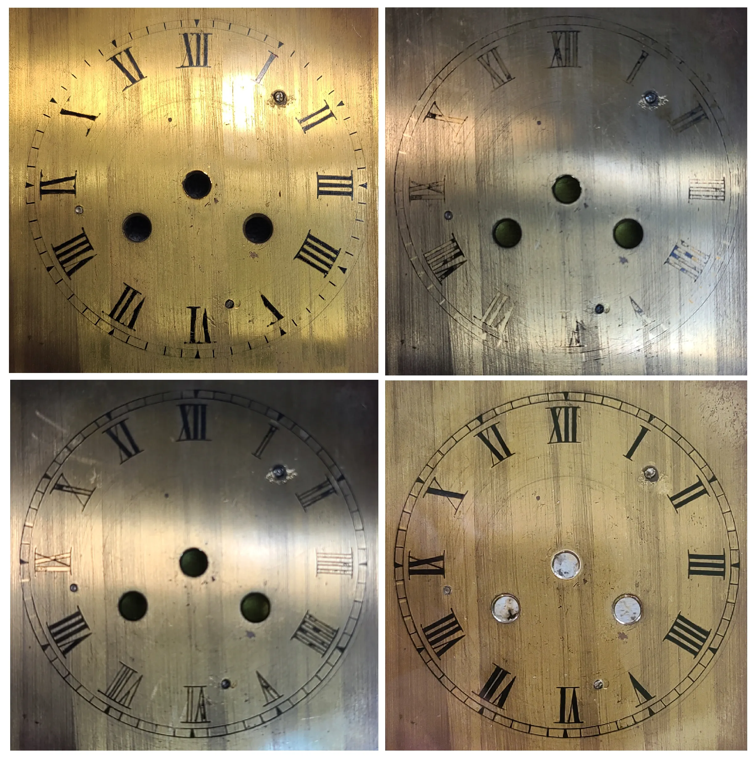 Dial Restoration Museum Quality Finish restoration