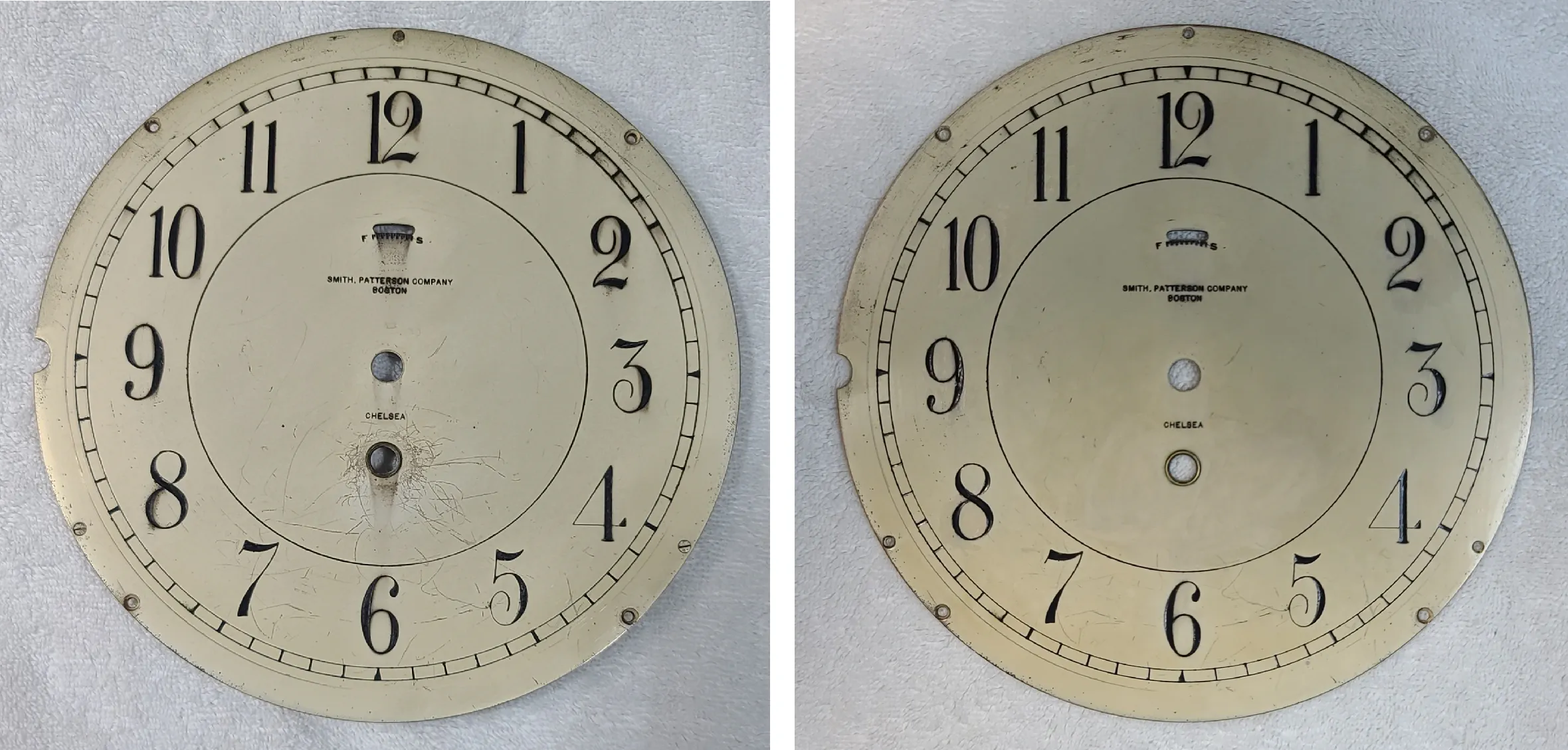Dial Restoration Museum Quality Finish restoration