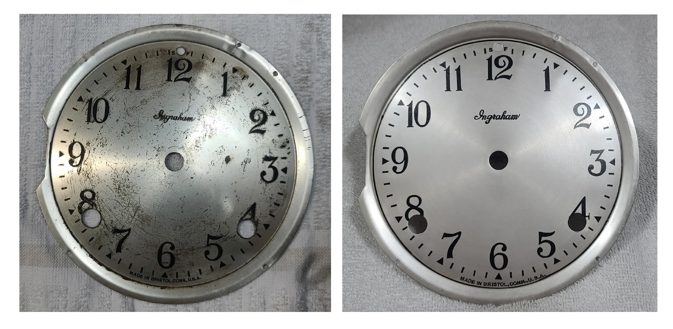 Dial Restoration Museum Quality Finish restoration
