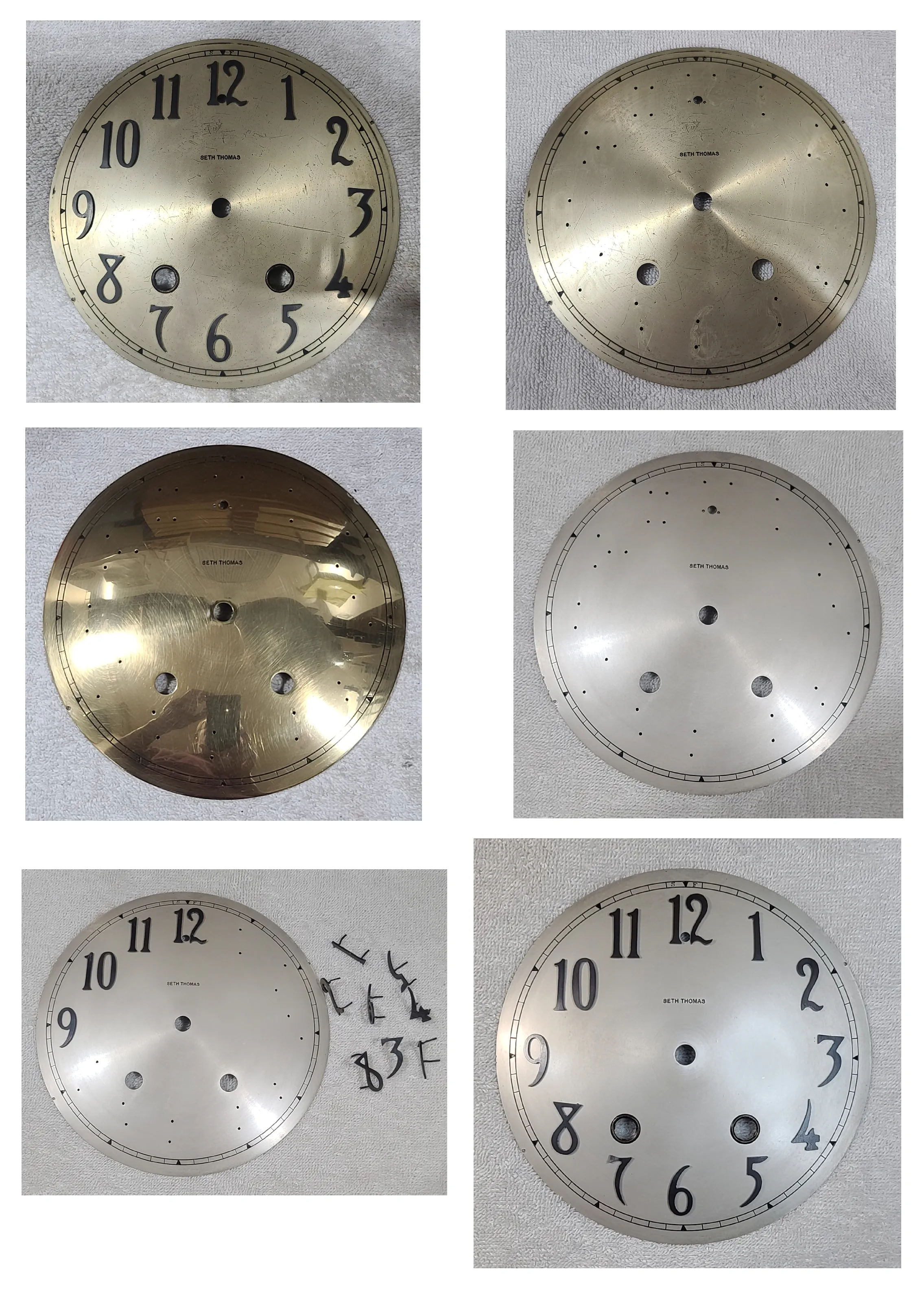 Dial Restoration Museum Quality Finish restoration