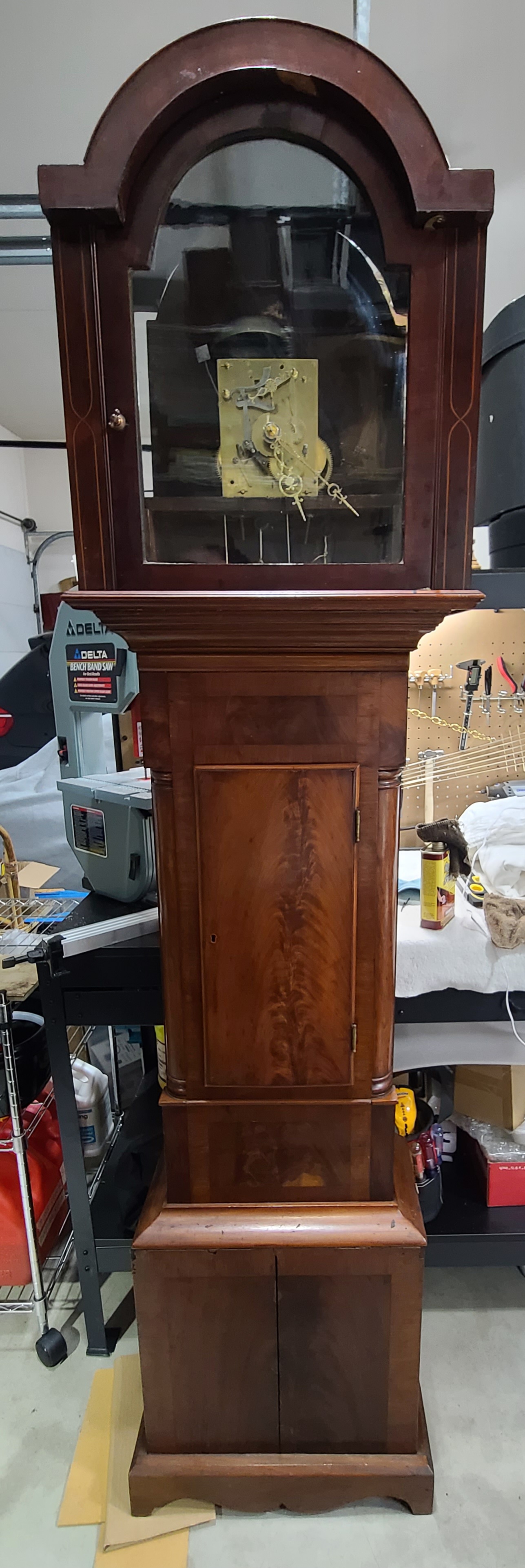 Time & Strike English Longcase Clock