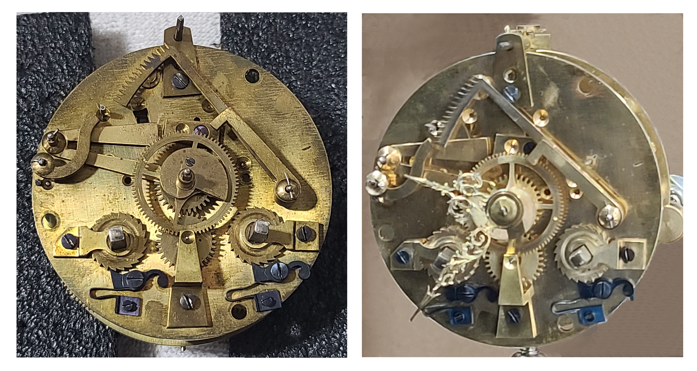 Crystal Regulator With Original Silver Plated Mercury Pendulum