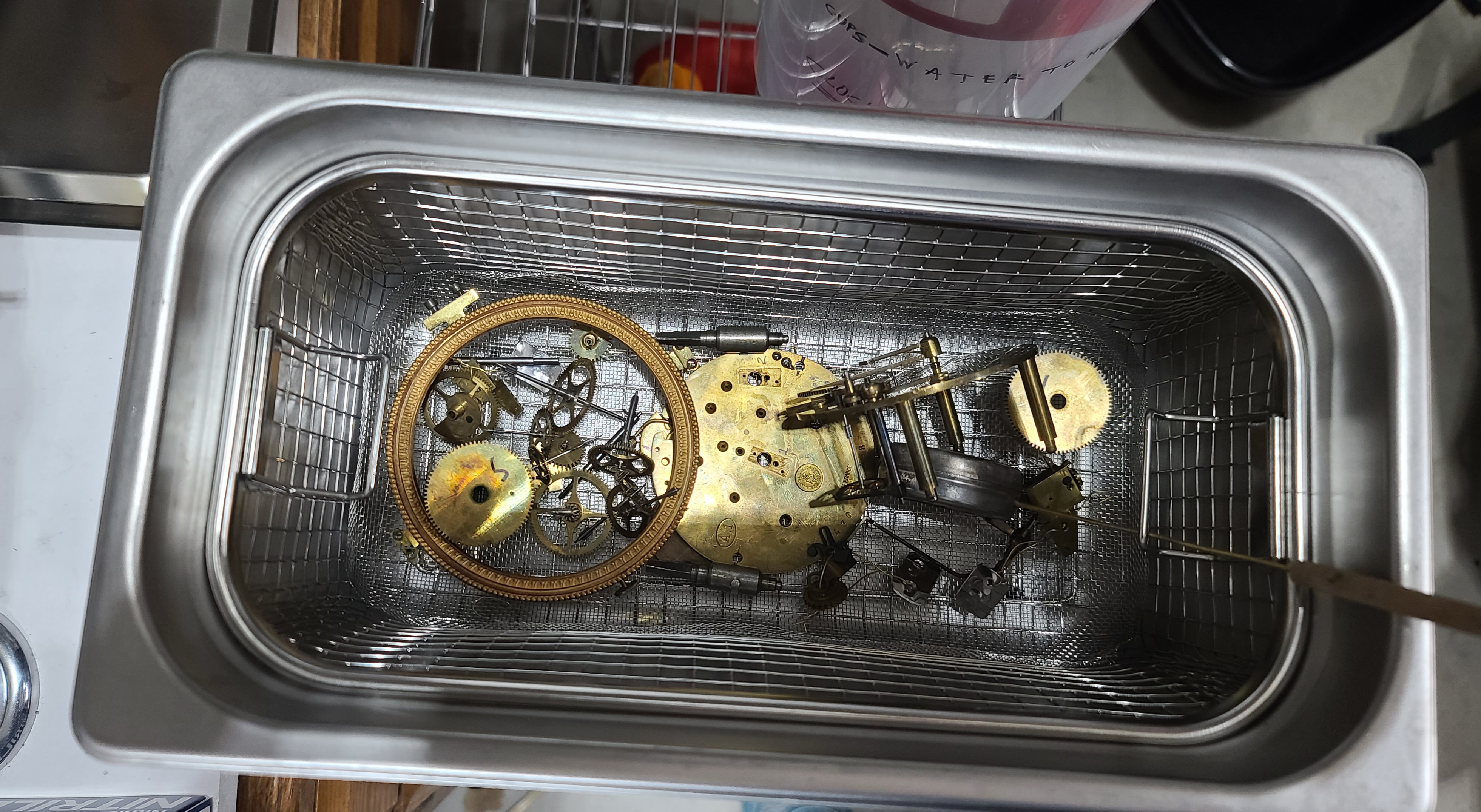 Crystal Regulator With Original Silver Plated Mercury Pendulum
