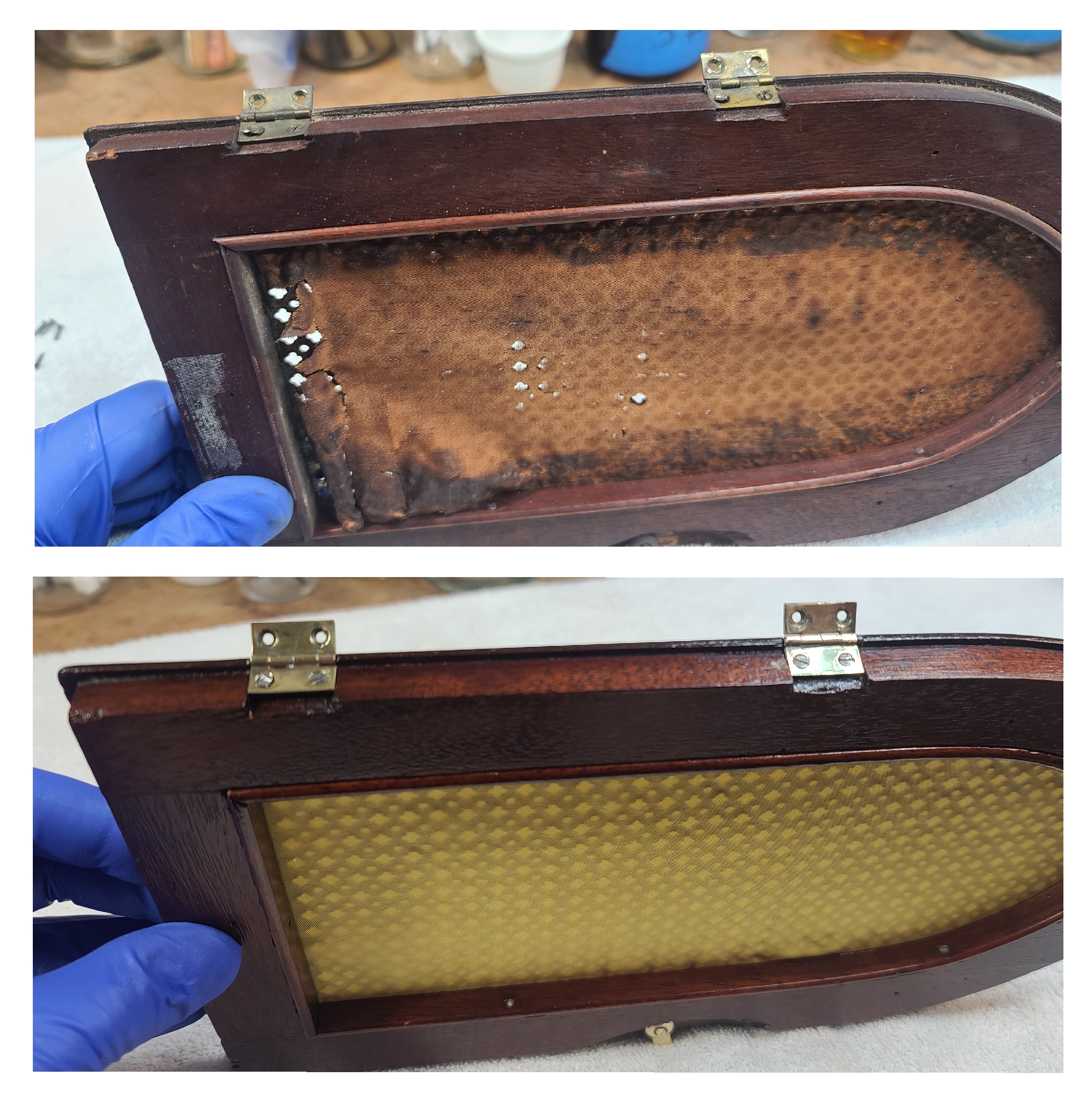 Extremely Rare German Petite Sonnerie Lancet Clock Exported New to the United States