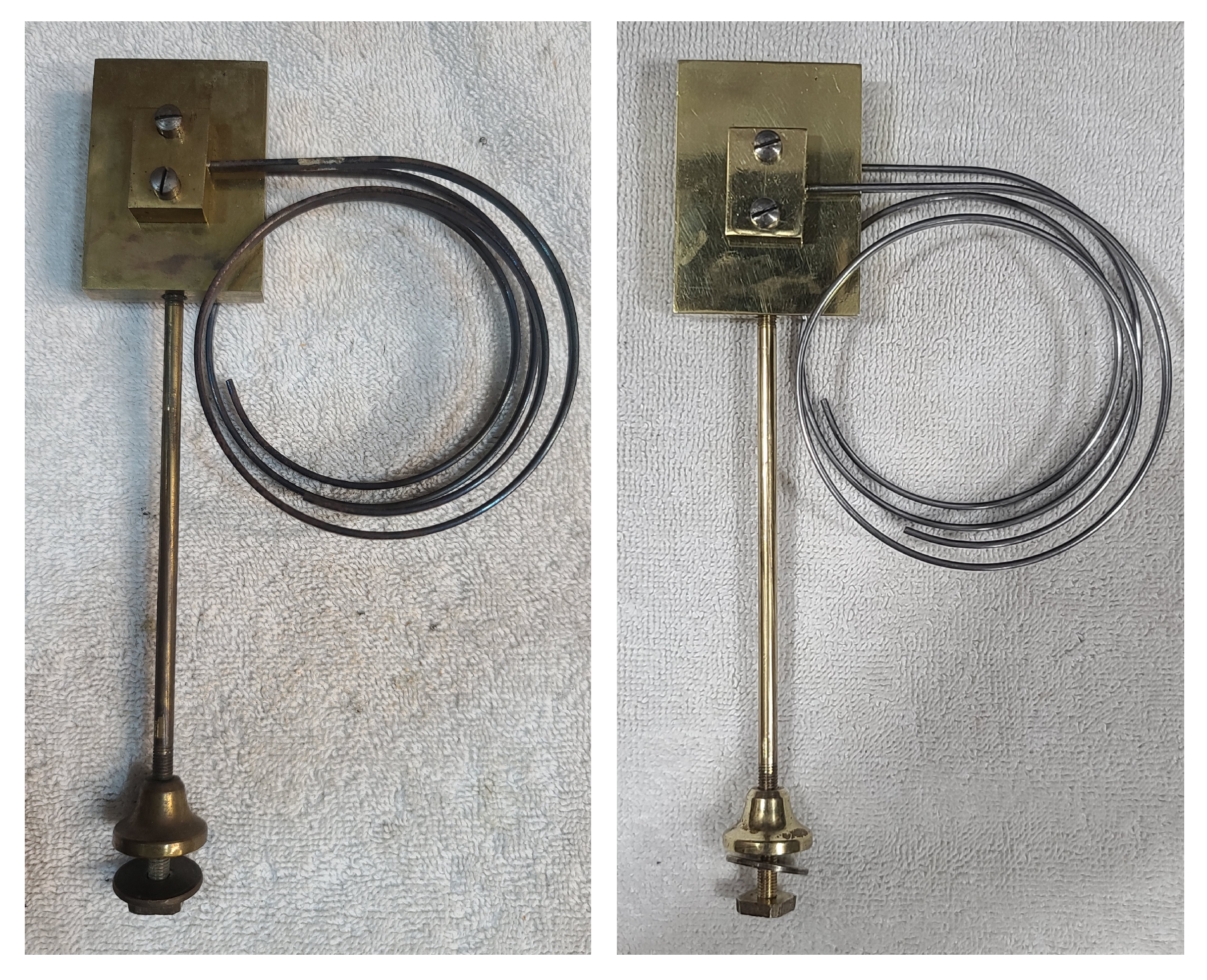 Extremely Rare German Petite Sonnerie Lancet Clock Exported New to the United States