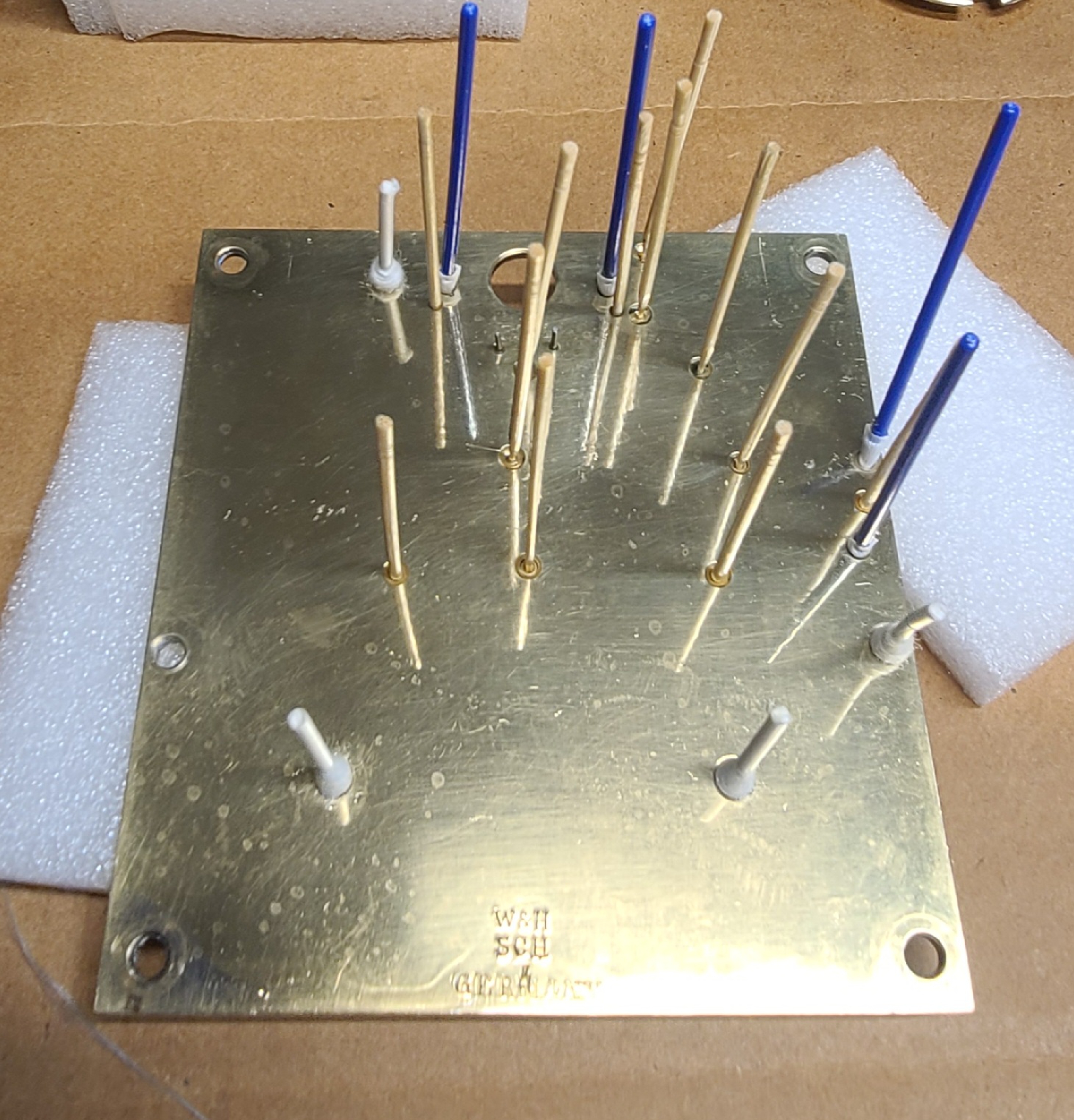 Extremely Rare German Petite Sonnerie Lancet Clock Exported New to the United States